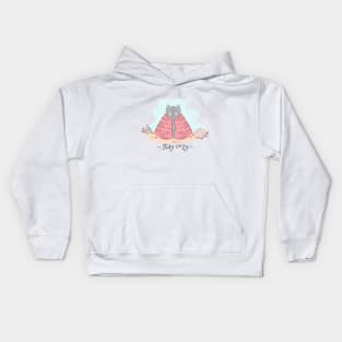 Stay Cozy Cat Kids Hoodie